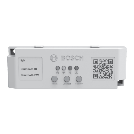 Bosch IDS Gateway Troubleshooting Manual