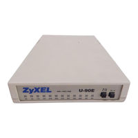 Zyxel Communications U-90E User Manual