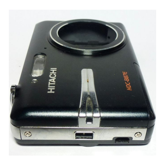Hitachi HDC-887E Digital Camera Manuals