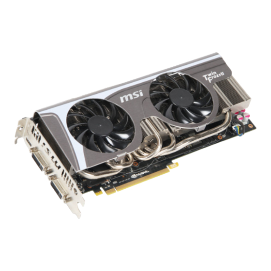 MSI N580GTX series User Manual