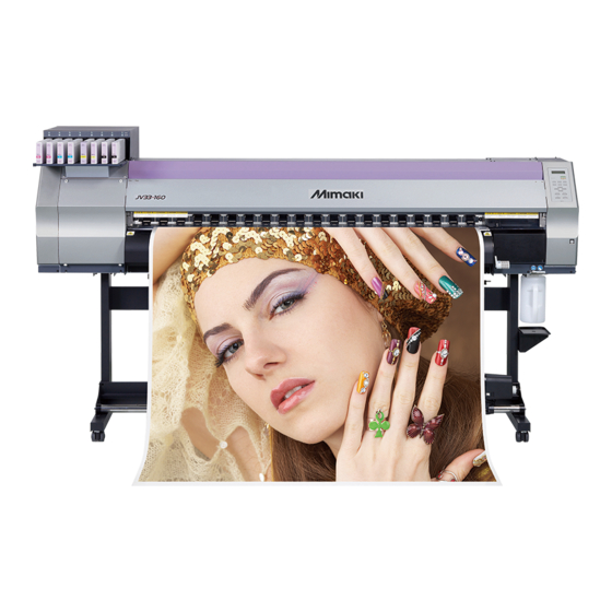 MIMAKI JV33 Series Quick Manual