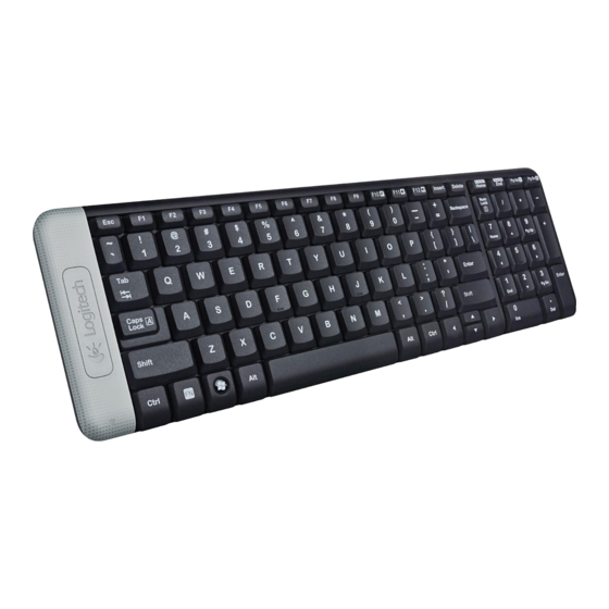 Logitech k230 Getting Started