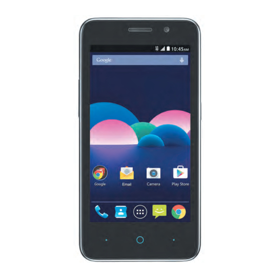 Zte Obsidian User Manual And Safety Information