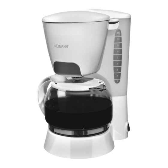 BOMANN KA 167 CB Instruction Manual