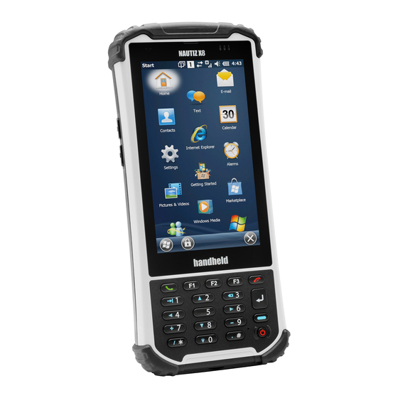 HandHeld NAUTIZ X8 Manual