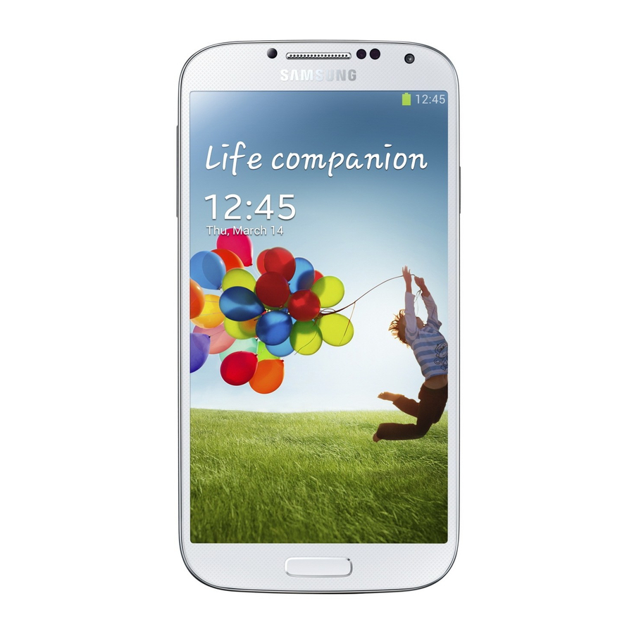 Samsung Galaxy S 4 Clear And Simple Quick Start Manual