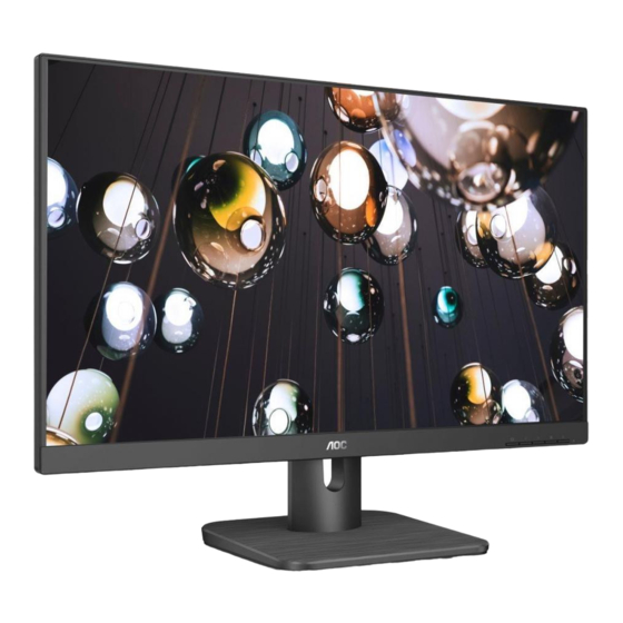 AOC 24E1Q User Manual
