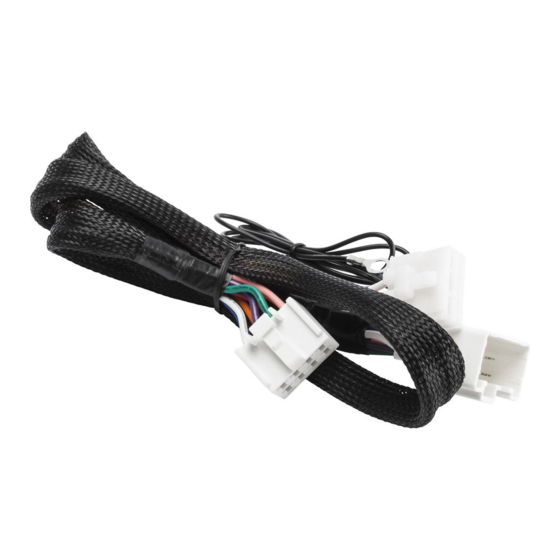Fortin Evo One THAR-ONE-TOY1 Suggested Wiring Configuration