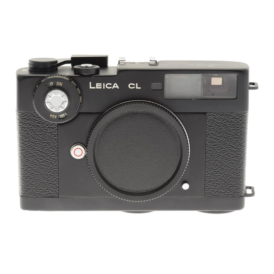 Leica CL Firmware Update