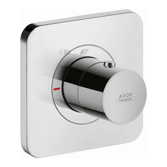 Hans Grohe AXOR Citterio E 36702 1 Series Installation Manual