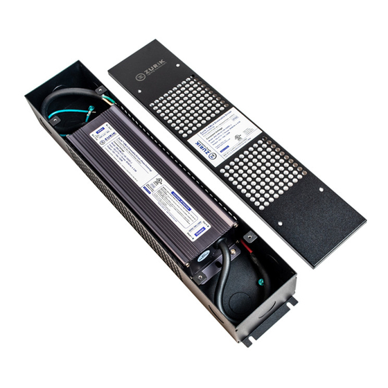 Zurik EMLV LED Driver 300W User Manual