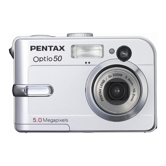 Pentax Optio 50 User Manual