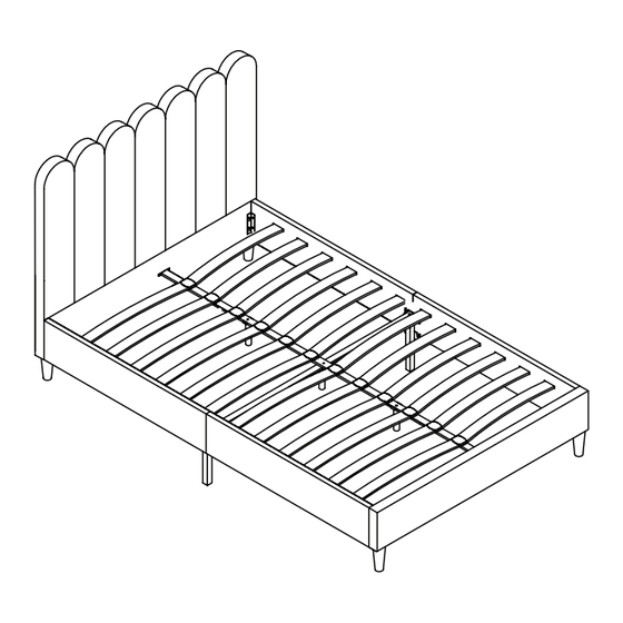 Mocka Fiona Single & King Single Bed Assembly Instructions Manual