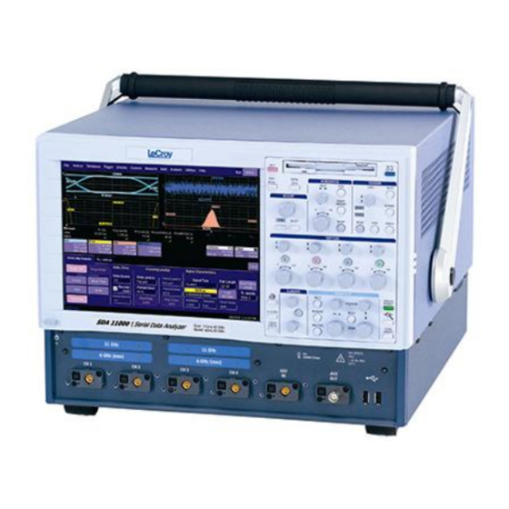 LeCroy SDA Operator's Manual