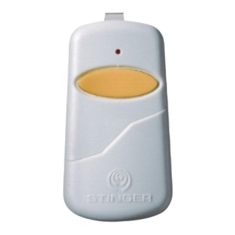 Transmitter Solutions Stinger Quick Manual