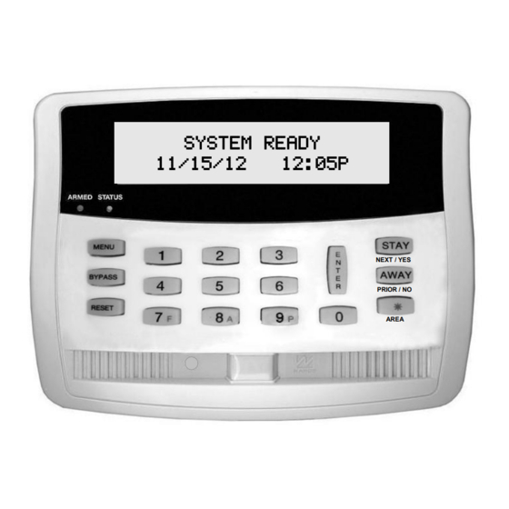 NAPCO GEM-K1VPS Operating Manual