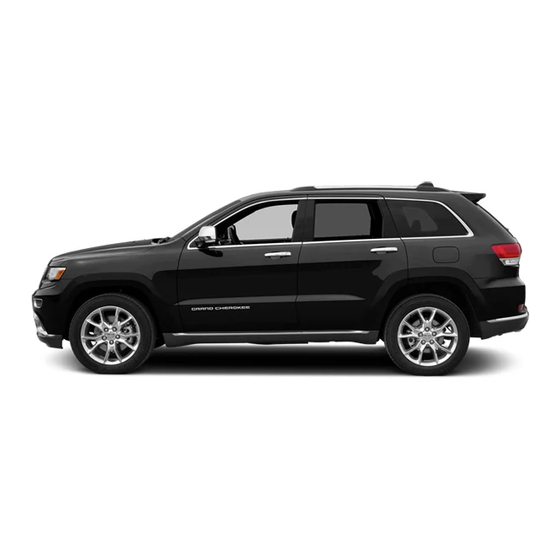 Jeep 2014 Grand Cherokee Owner's Manual
