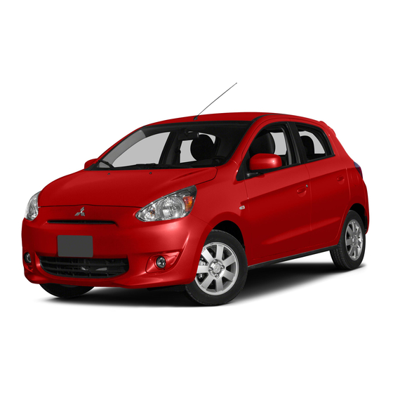 MITSUBISHI MIRAGE 2014 OWNER