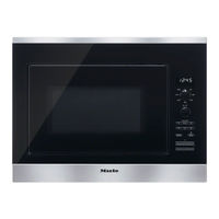 Miele M 6040 SC Operating And Installation Instructions