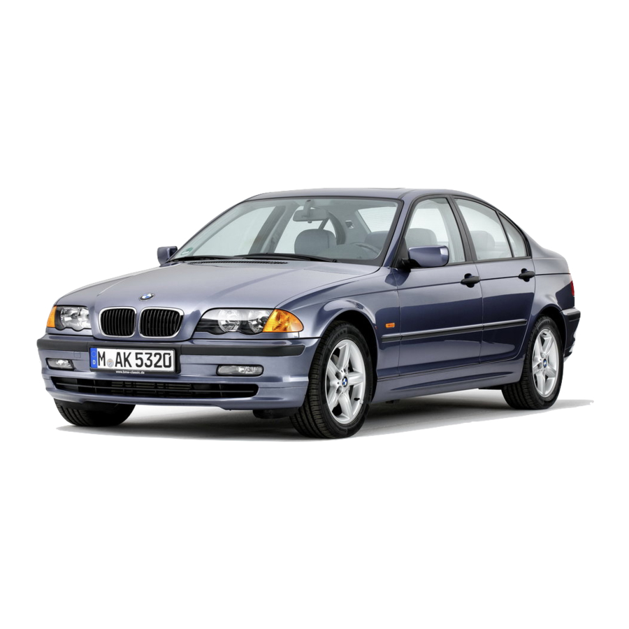 BMW 1999-2005 M3 SERVICE MANUAL Pdf Download | ManualsLib