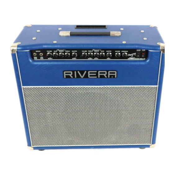 Rivera pubster 25 真空管 ギターアンプ Fender - アンプ