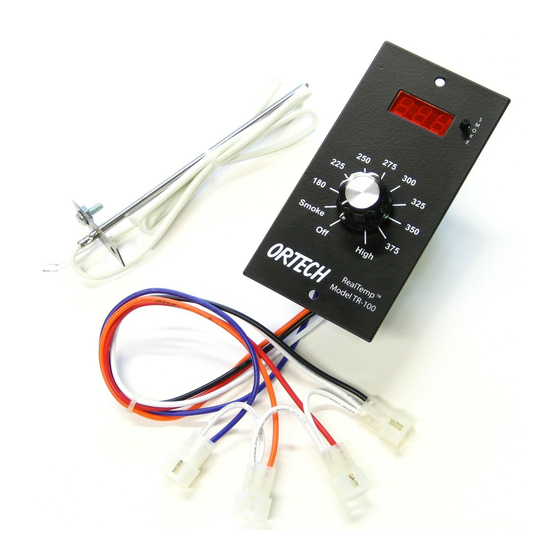 ORTECH TR-100 USER MANUAL Pdf Download | ManualsLib Traeger Smoker Control Wiring Diagram ManualsLib
