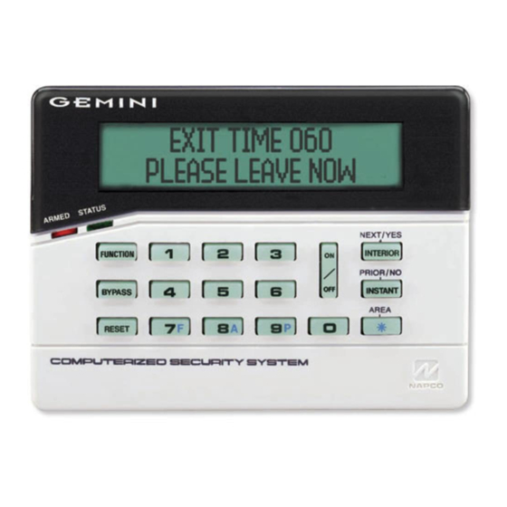 GEMINI GEMP9600 PROGRAMMING INSTRUCTIONS MANUAL Pdf Download ManualsLib