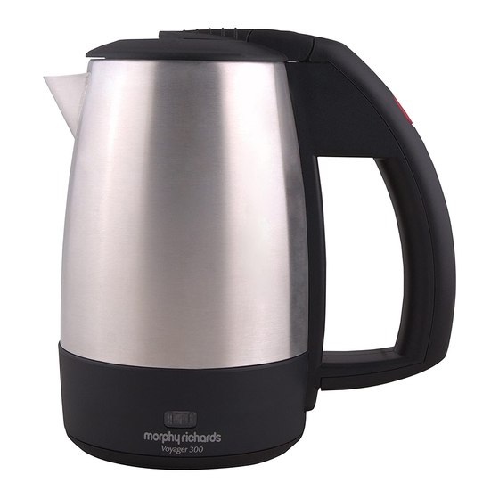 Morphy richards voyager 100 store electric kettle 0.5 l