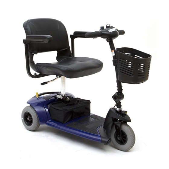  Pride Mobility - Travel Pro Premium 3-Wheel Mobility