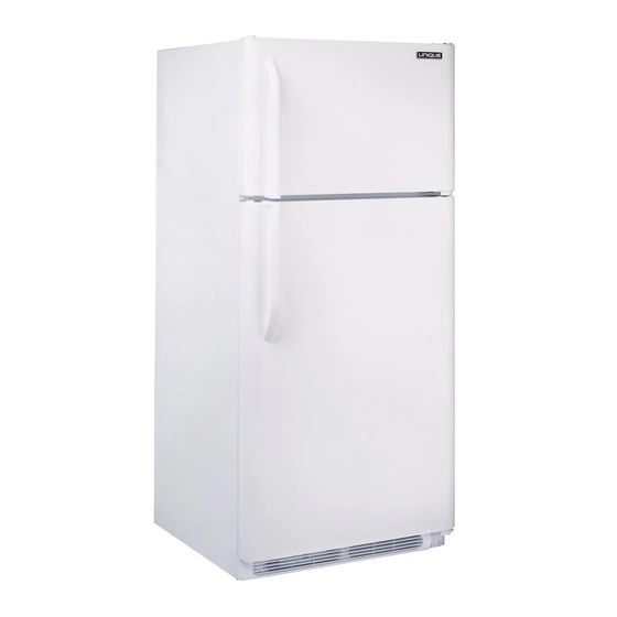 Unique UGP 22 Propane Refrigerator Manuals