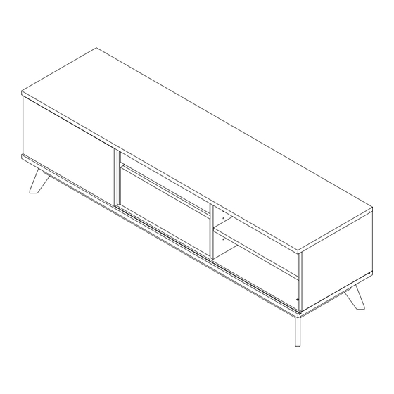 Simple Living Products Selena TV Stand 7263-2-02 Installation Manual