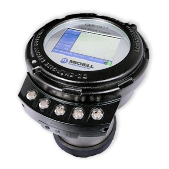 Michell Instruments CDP301 User Manual