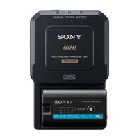 Sony PHU-220R Operating Instructions Manual