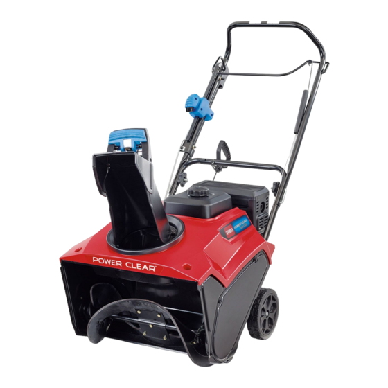 Toro POWER CLEAR 721 Service Manual