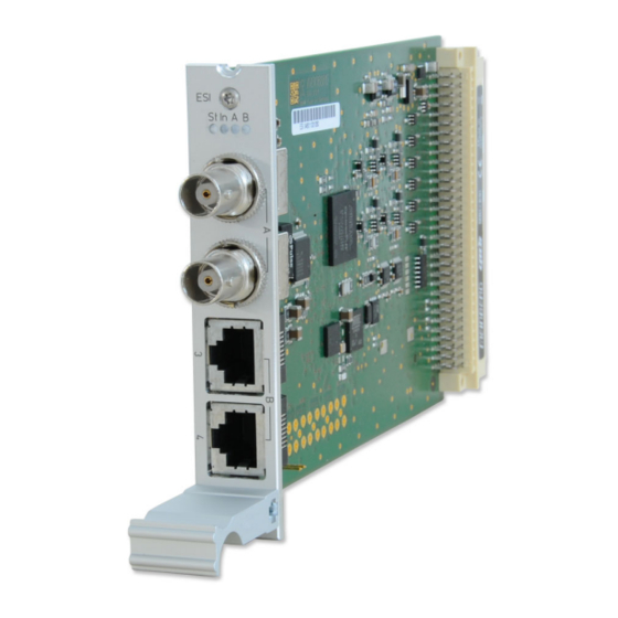 Meinberg IMS-ESI Manual