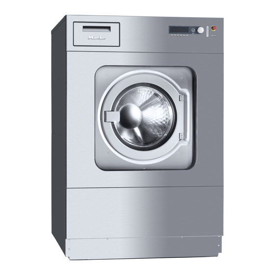 Miele PW 6241 Operating And Installation Instructions