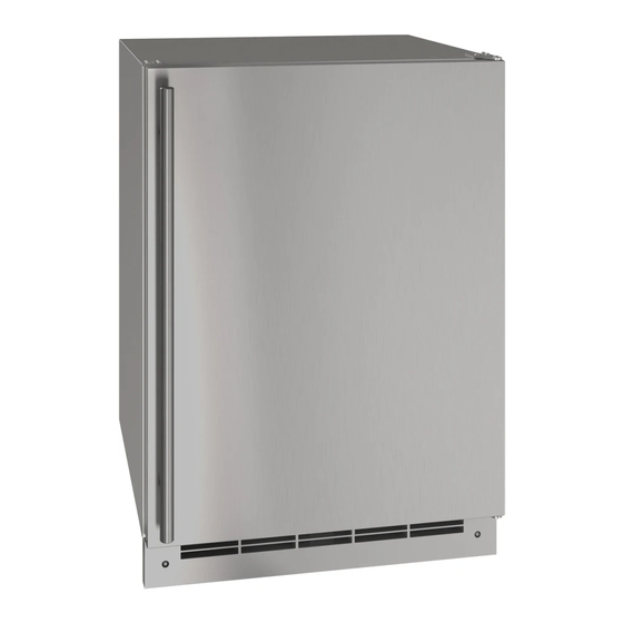 U-Line UORE124-SS01A User Manual & Service Manual