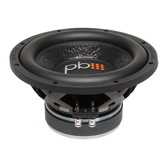 PowerBass Autosound M-104 User Manual