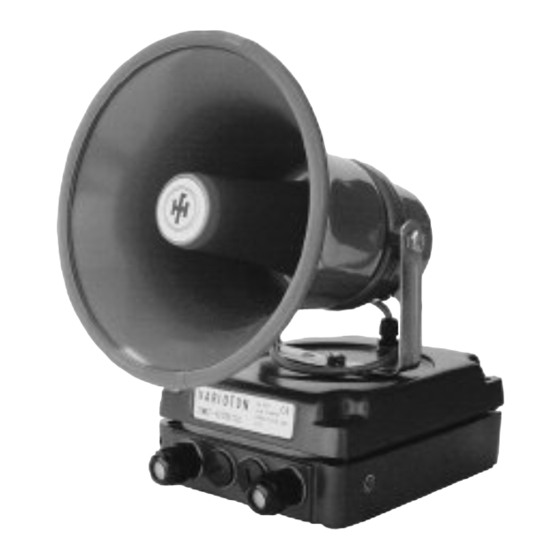 FHF Varioton EV 11 Manual