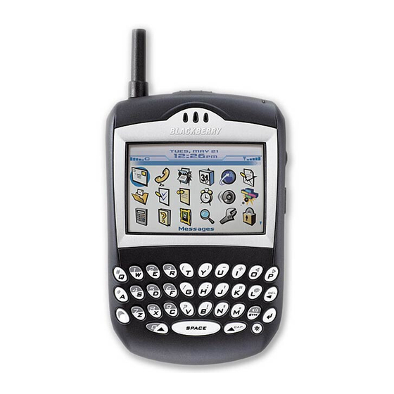 Blackberry 7520 Getting Started Manual