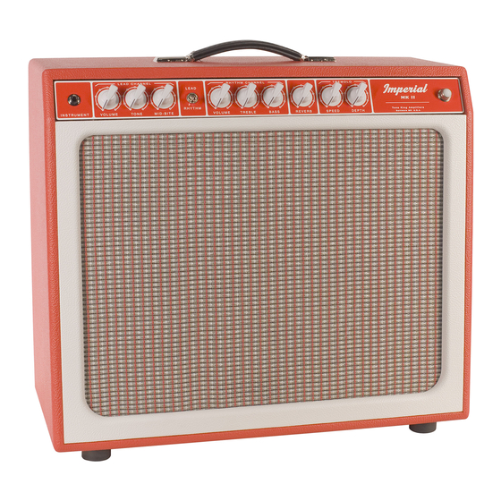 Tone King Imperial User Manual