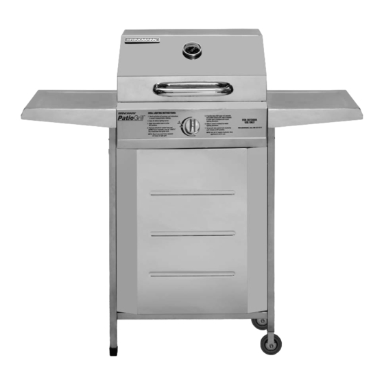 Brinkmann Patio Grill Owner's Manual
