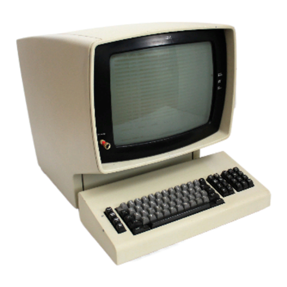 IBM 3270 Operator's Manual