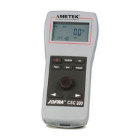 Ametek JOFRA CSC200 Reference Manual