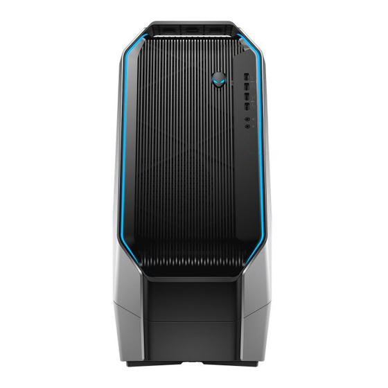 Alienware Area-51 R5 Setup And Speci?Cations