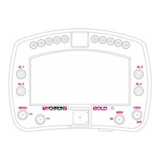 Aim MyChron 3 Plus/Gold CAR Technical Documentation