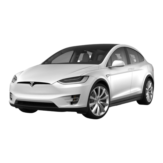 Tesla X 2015 Owner's Manual