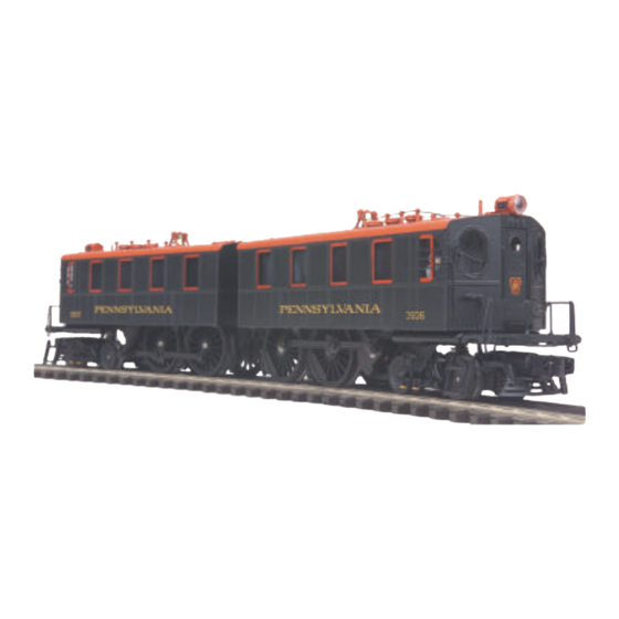 MTHTrains Premier DD-1 Electric Engine Operator's Manual