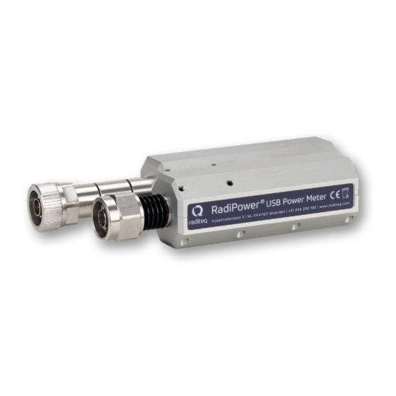 raditeq RadiPower RPR2006C Product Manual