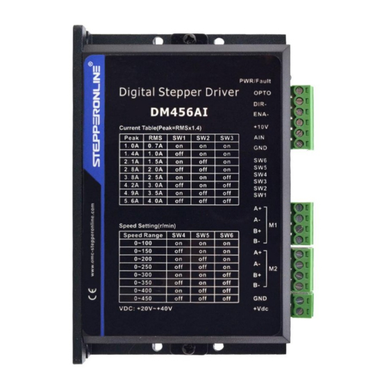 StepperOnline DM456AI User Manual